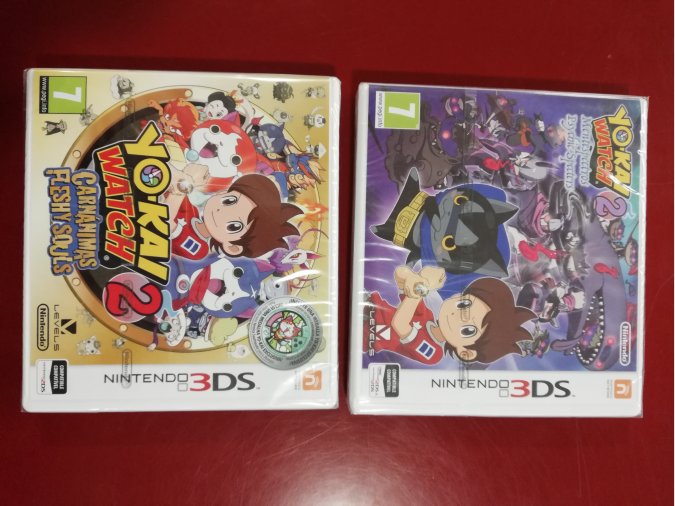 PACK YO KAI 2 WATCH CARNANIMAS+YO KAI 2 MENTESPECTROS N3DS P