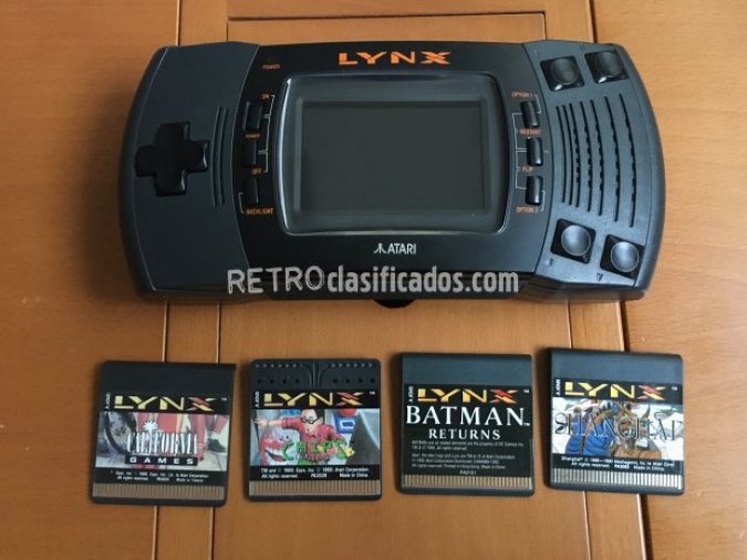 Atari Lynx 2 + juegos