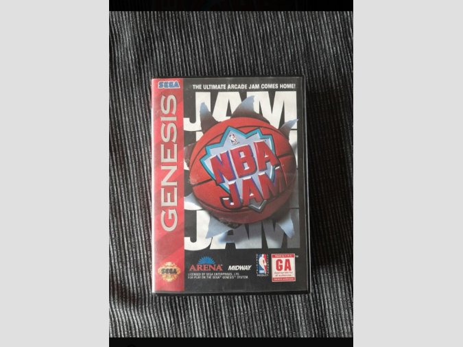 NBA JAM Sega Genesis