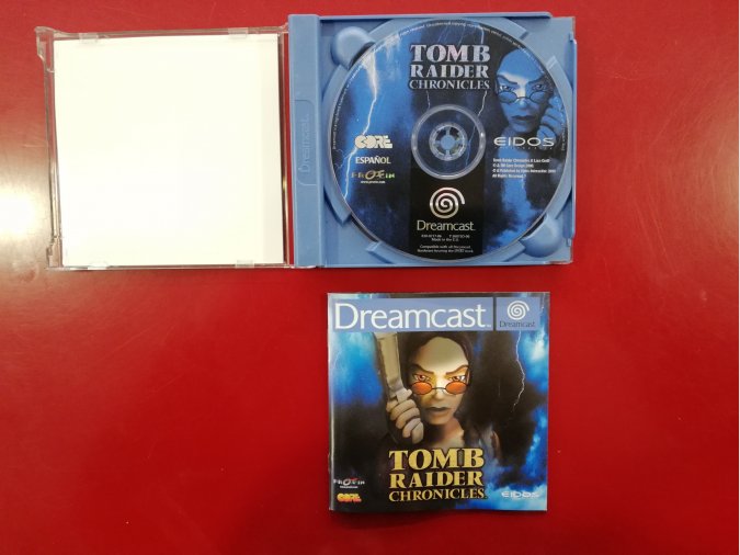 JUEGO TOMB RAIDER CHRONICLES DREAMCAST