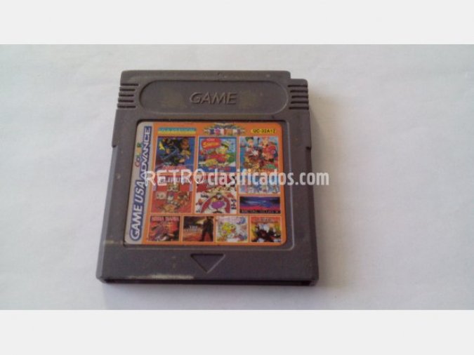 GAMEBOY 32 EN 1 CONTRA ALIEN WARS ETC..