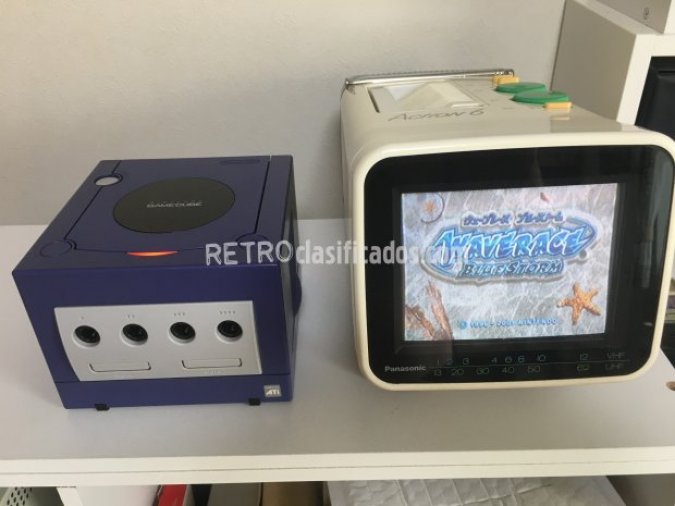 Nintendo Gamecube japonesa color morado