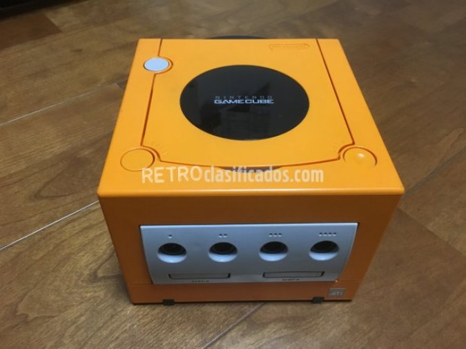 Nintendo Gamecube japonesa color naranja
