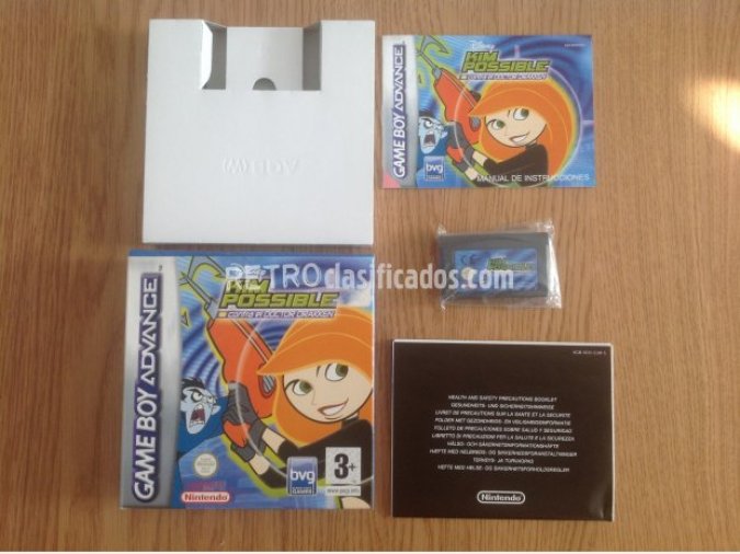 Kim Possible GBA Disney COMPLETO