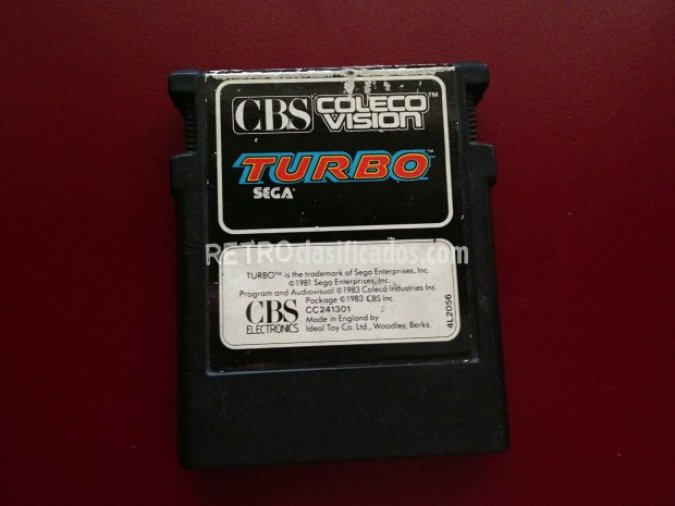 CBS Colecovisión Sega Turbo
