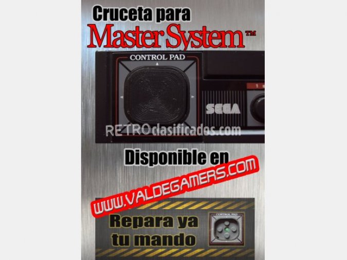 Cruceta para mandos de master system