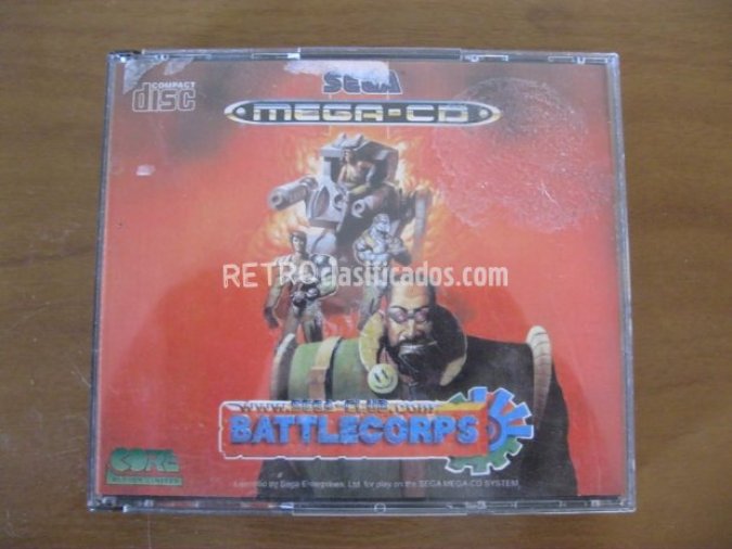 Battlee corps mega cd