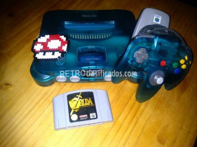 Vendo nintendo 64 zelda ocarina of time