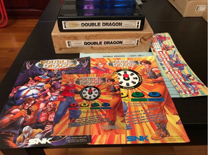 Double Dragon Neo Geo MVS Kit SNK