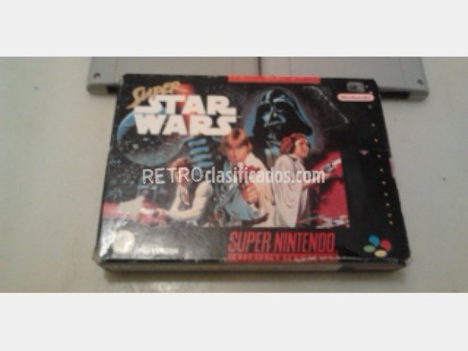 STAR WARS SUPERNINTENDO SNES COMPLETO VENDIDO