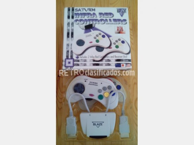 SEGA SATURN INFRAROJOS CONTROLES BLAZE