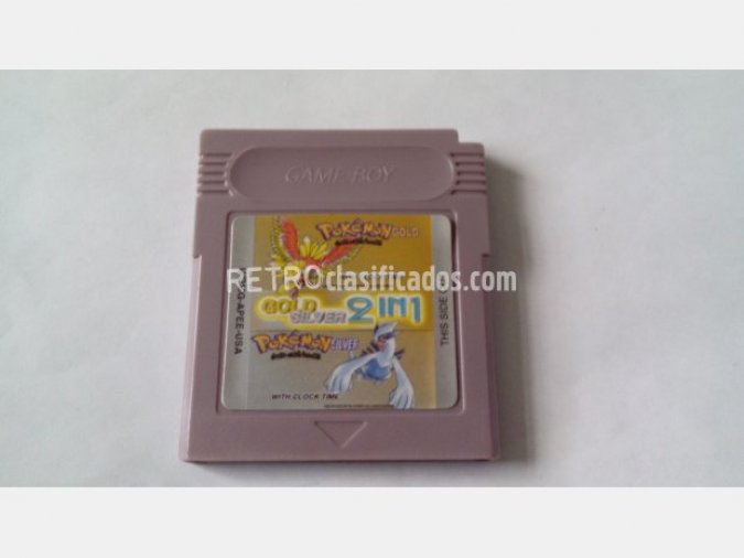 GAMEBOY POKEMON PLATA Y ORO 2 EN 1