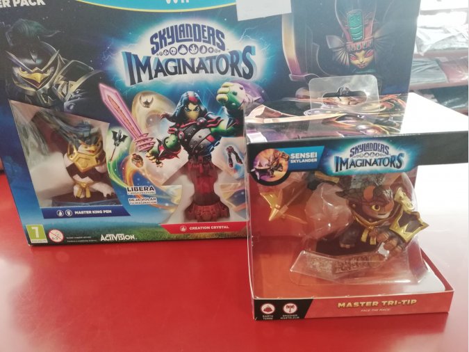 JUEGO SKYLANDERS IMAGINATORS+FIGURA WII U NUEVOS