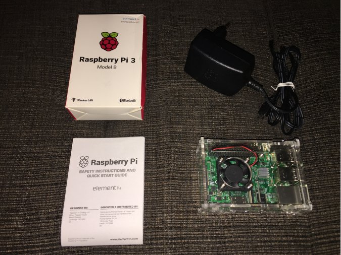 Raspberry pi 3 model B completa