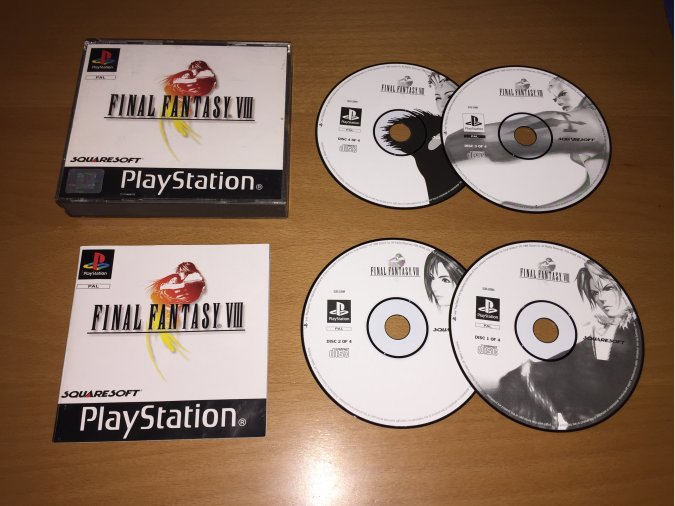 Final Fantasy VIII original Pal España PSX