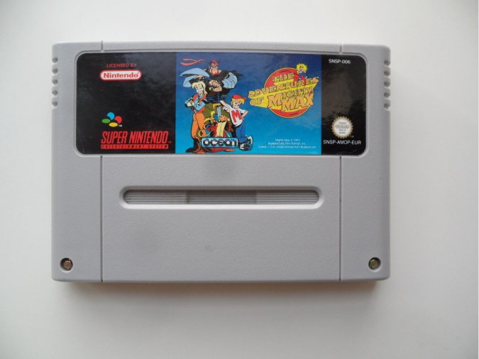 THE ADVENTURES OF MIGHTY MAX SNES