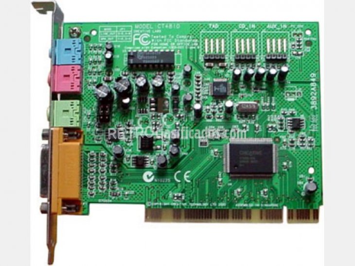Tarjetas Sound blaster 128 PCI 2