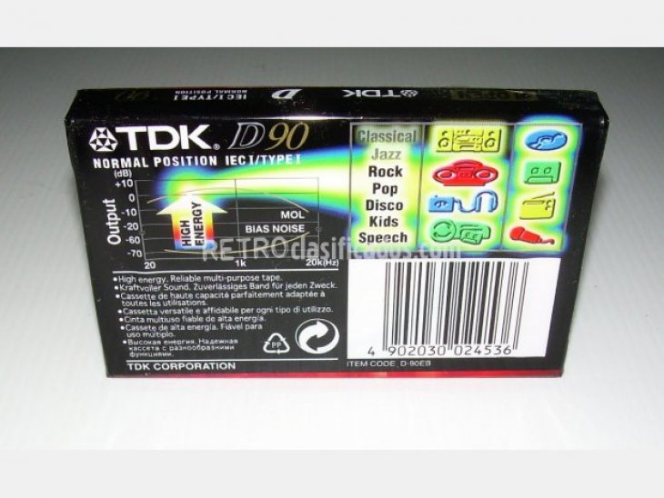 TDK 90 - cintas de audio para grabacion 2