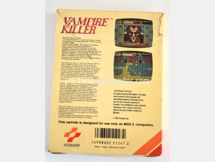 Vampire Killer PAL - Completo 2