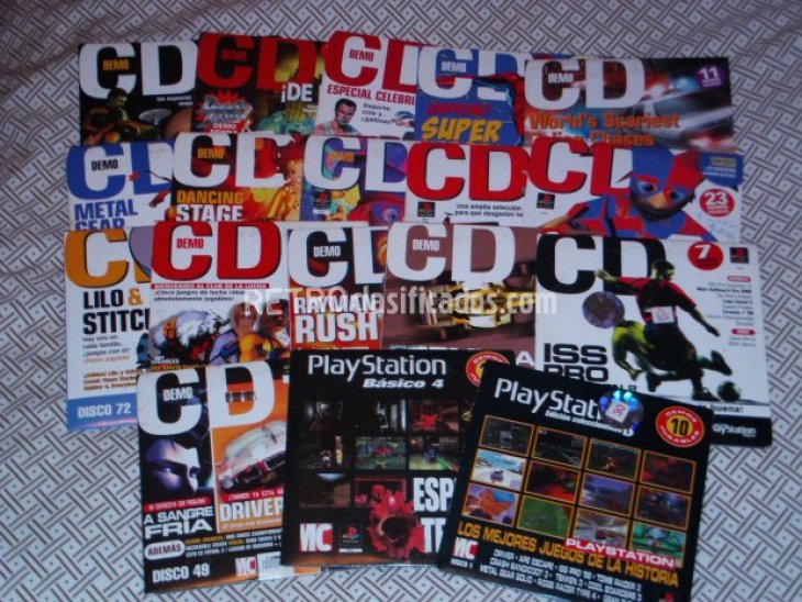 Lote CDs revista PlayStation Magazine