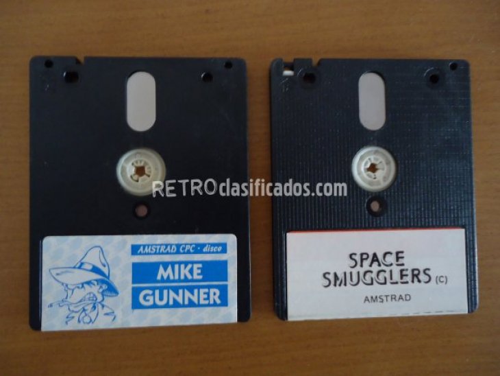 Mike Gunner y Space Smugglers AMSTRAD 3”