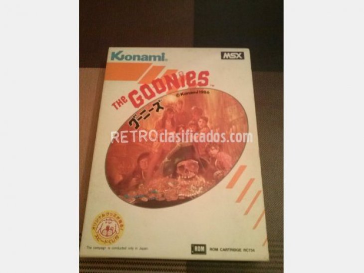 THE GOONIES  MSX 1