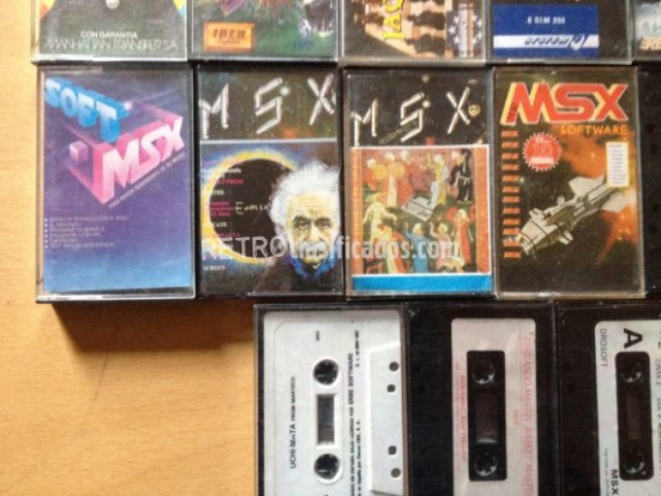 lote cintas MSX rarunas 4