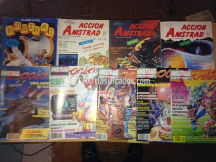 lote de 24 revistas para Amstrad 1