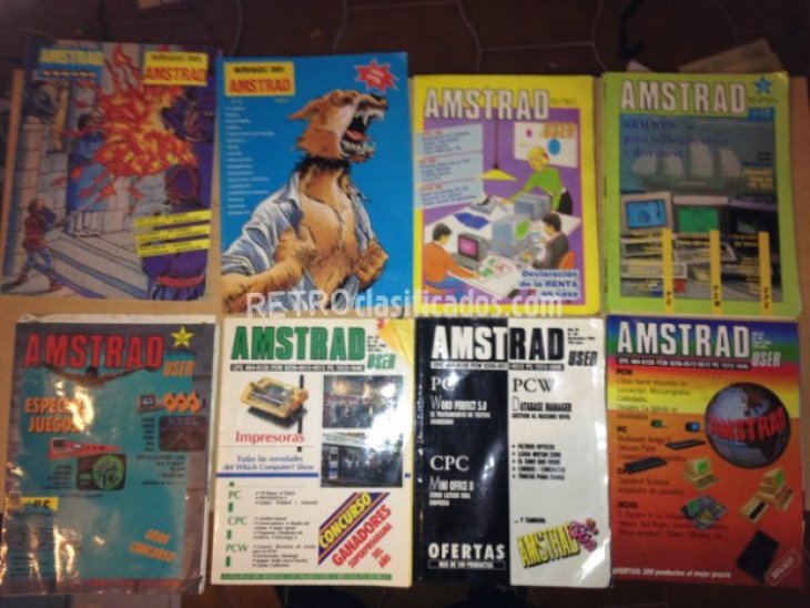lote de 24 revistas para Amstrad 2