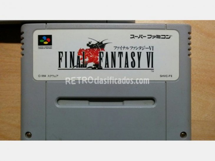 Pack 2 cartuchos Final Fantasy V i VI 3