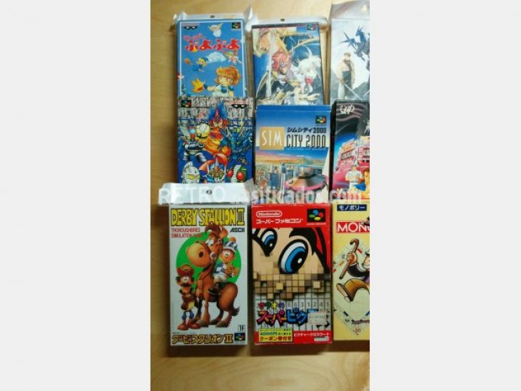 21 Juegos Super Nintendo con caja 2