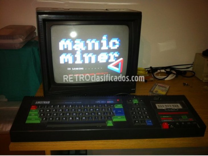 Amstrad CPC 464 con monitor color CTM644 2