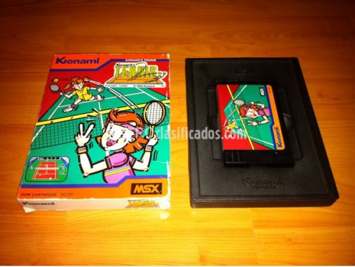 Konami’s Tennis juego original MSX 1