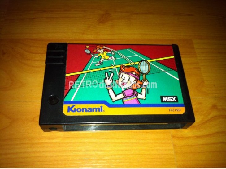 Konami’s Tennis juego original MSX 3