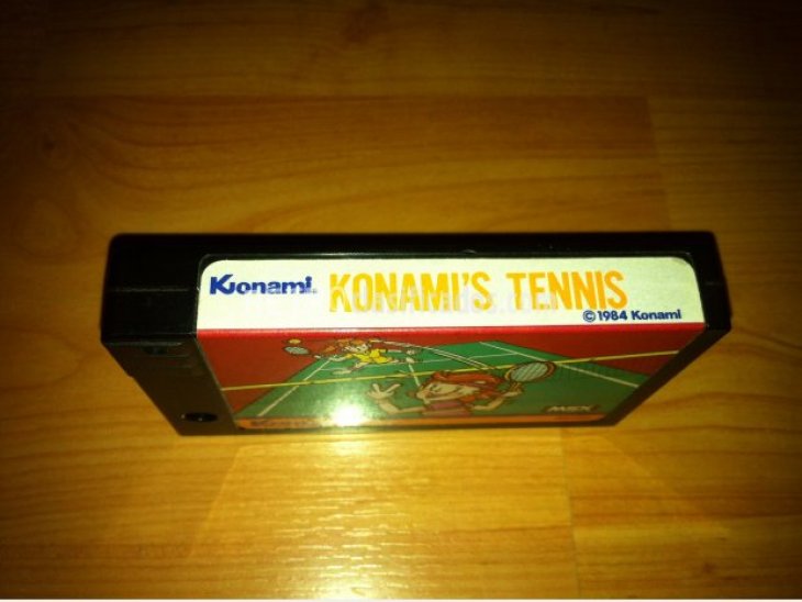 Konami’s Tennis juego original MSX 4