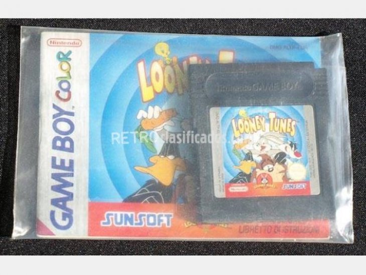 Pack 4 juegos GBA de Pokemon y Looney Tunes 2