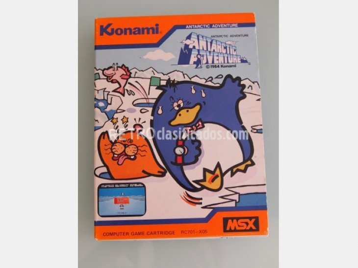 Antartic adventure Msx Konami 1