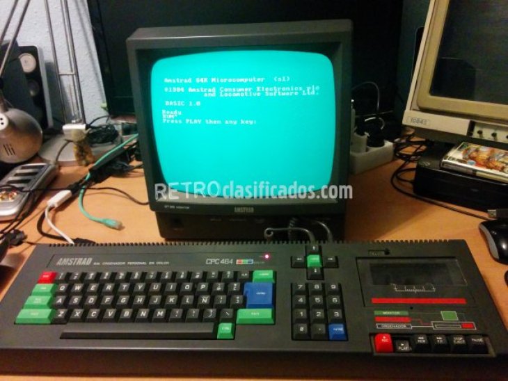 Amstrad CPC 464 + Monitor GT-65 1
