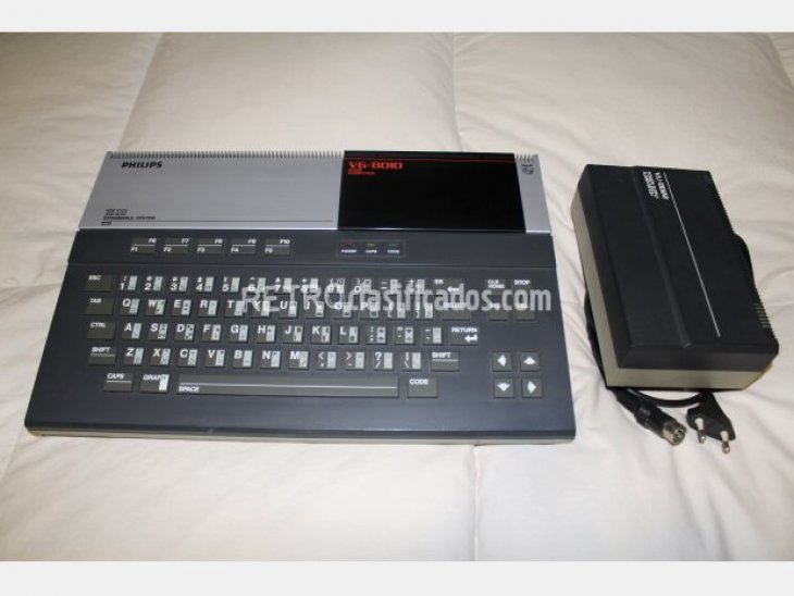 MSX PHILIPS VG8010 con su Transformador