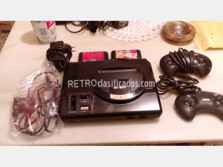 CONSOLA MEGADRIVE MAS JUEGOS BUEN ESTADO 1