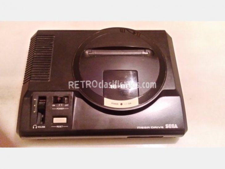 CONSOLA MEGADRIVE MAS JUEGOS BUEN ESTADO VENDIDO 2