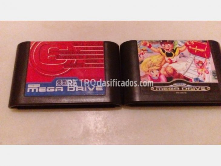 CONSOLA MEGADRIVE MAS JUEGOS BUEN ESTADO VENDIDO 3