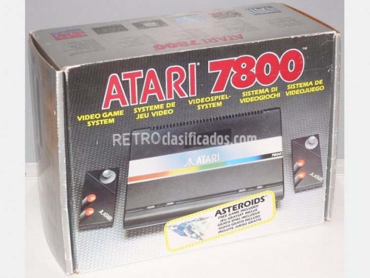 Consola ATARI 7800 [PAL] [como nueva] 1
