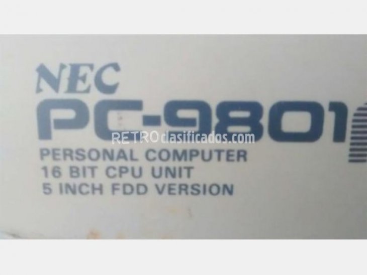 Ordenador japonés NEC PC-9801RX (1988) 2