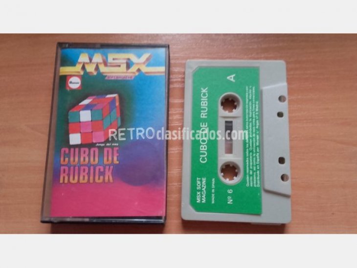 MSX - CUBO DE RUBICK (Software Magazine)