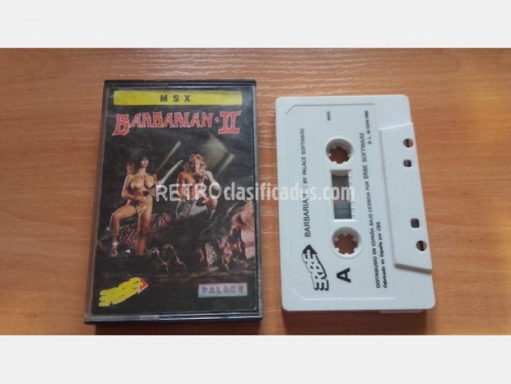 MSX - BARBARIAN II
