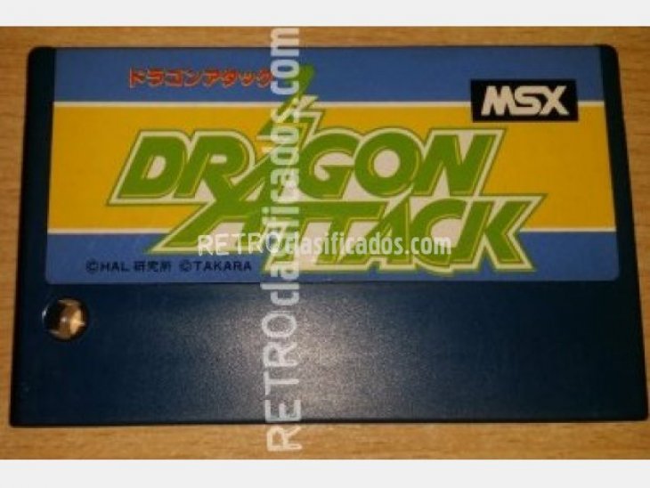 Dragon Attack Suelto MSX1