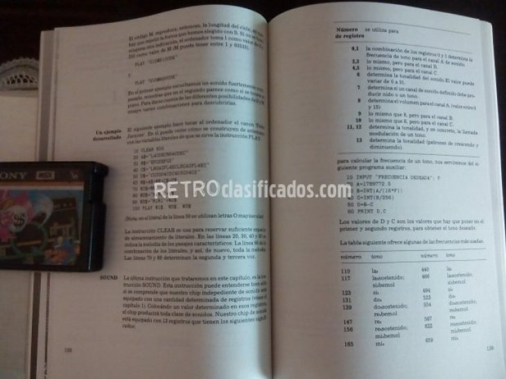 MSX1 + caja + libros+ cartucho 7
