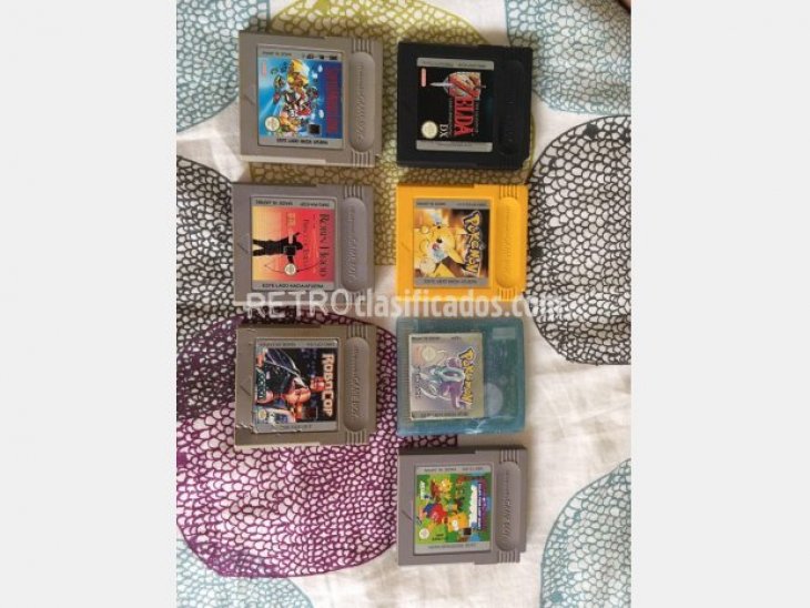 Cartuchos Game Boy