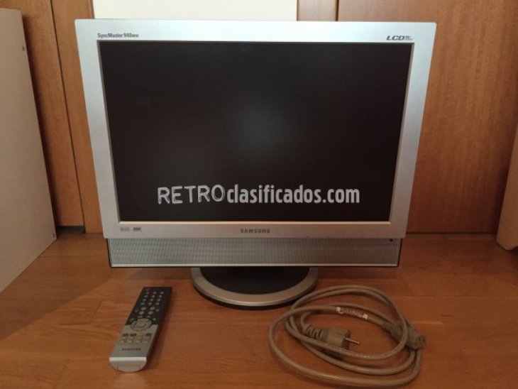 TV LCD Samsung SynchMaster 940MW 20” 1